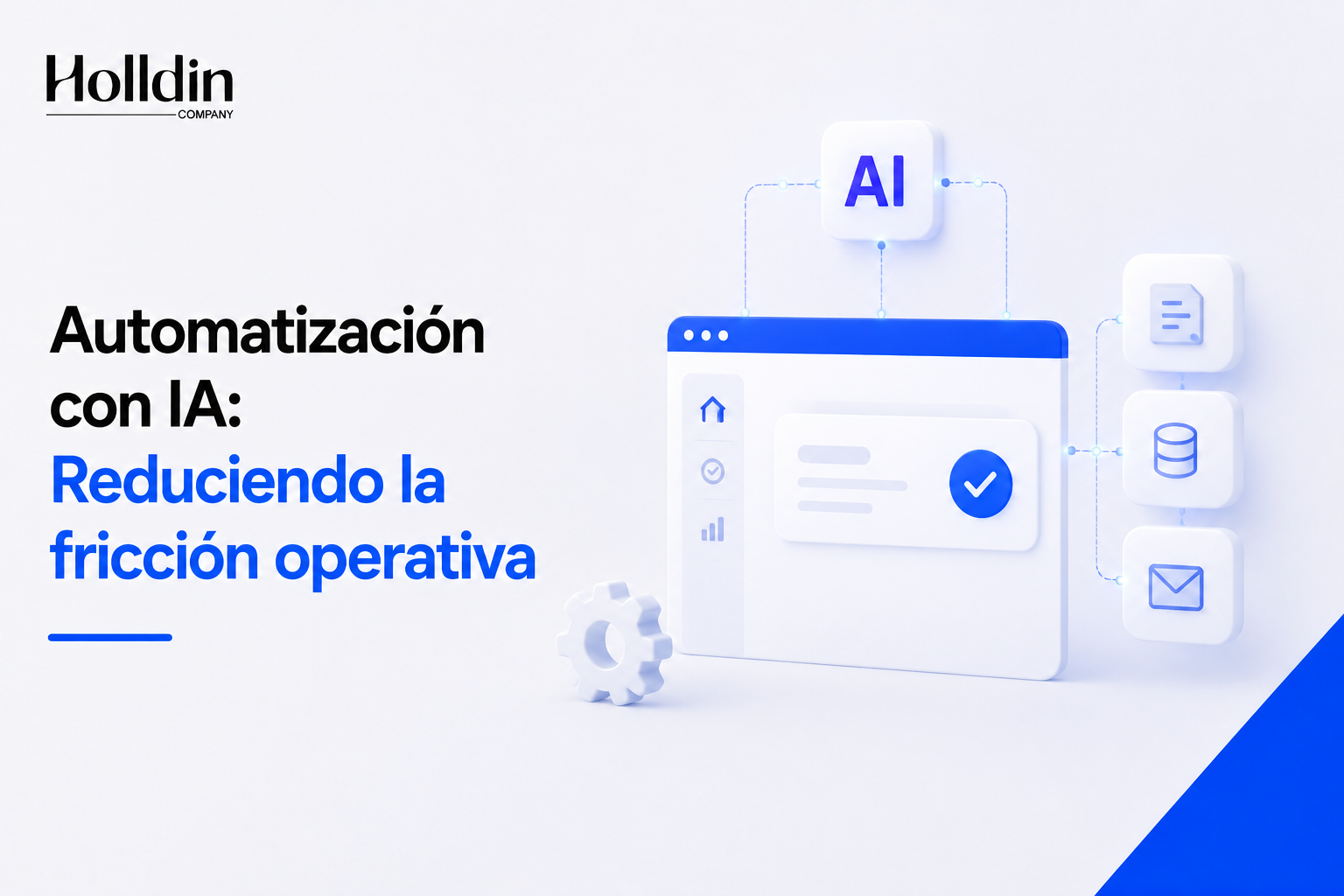 Automatización con IA: Reduciendo la fricción operativa