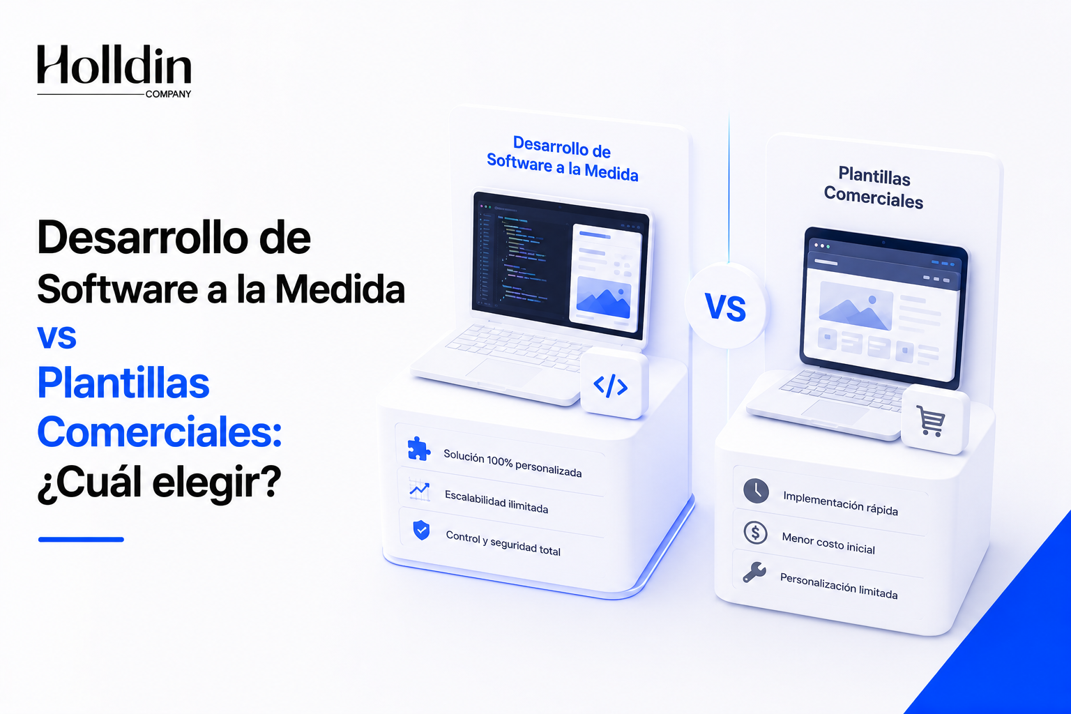 Desarrollo de Software a la Medida vs Plantillas Comerciales: ¿Cuál elegir?