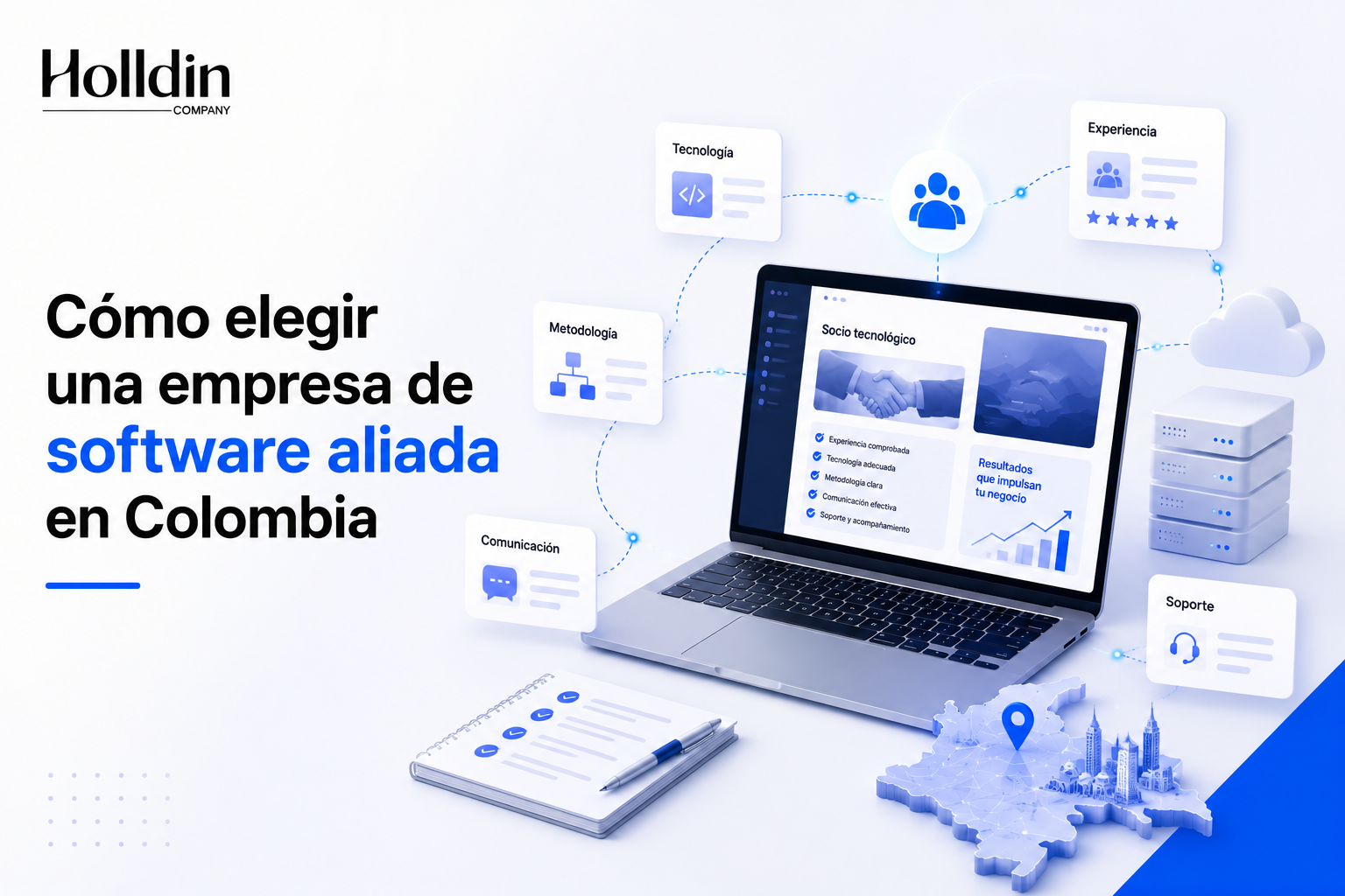 Cómo elegir una empresa de software aliada en Colombia